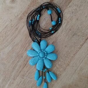 Turquoise flower